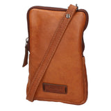 Borsa a tracolla unisex vera pelle 100% Made in Italy SN9861247-TAN Santini Firenze