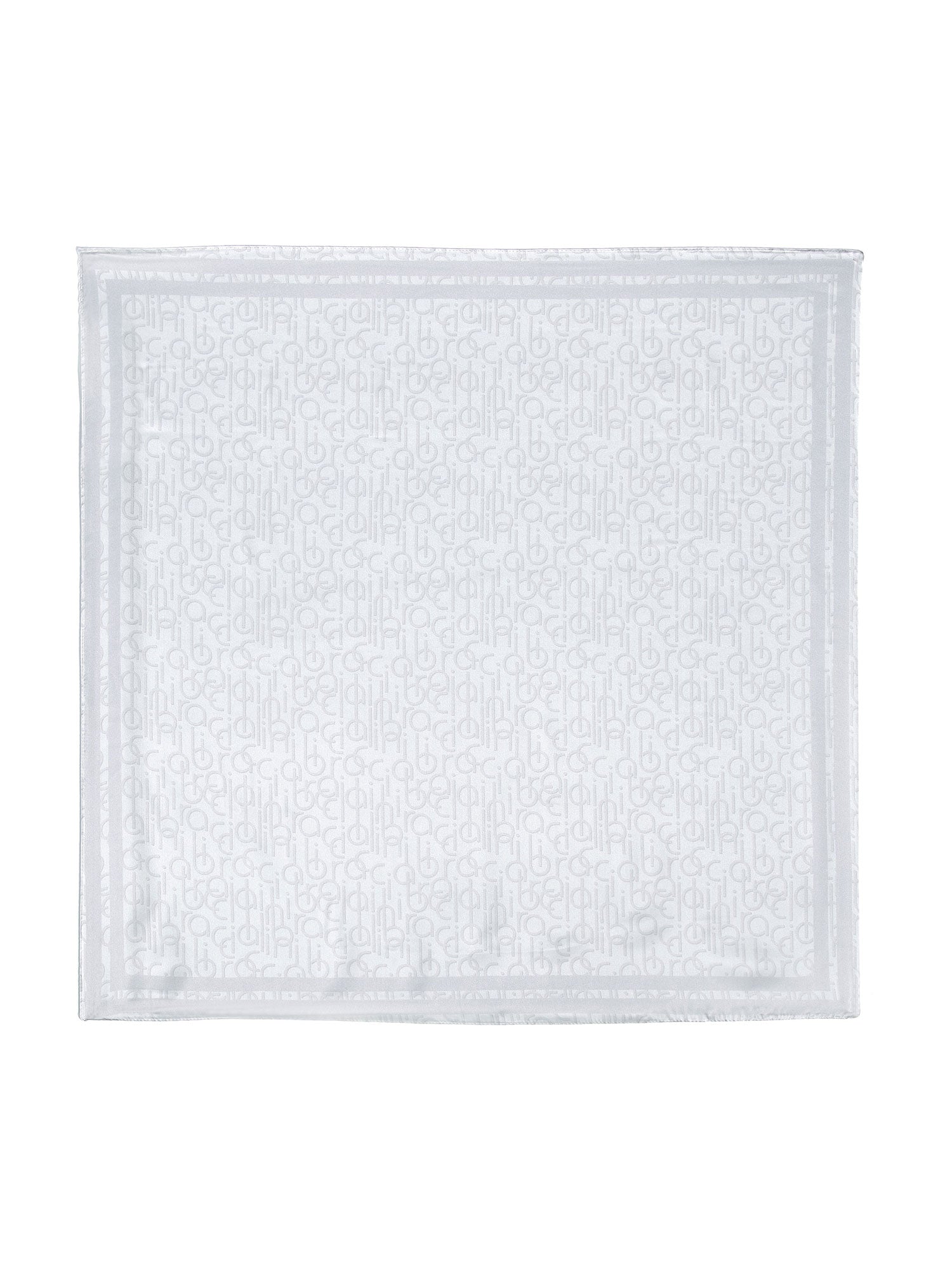 Orlanda Foulard da donna in poliestere Casual BFR328-BIANCO Braccialini