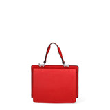 Florianne Borsa a tracolla da donna Vera pelle 1885-ROSSO Gave Lux