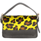 Aleide Borsa a mano da donna Vera pelle 04858-LEO G GIALLO Gave Lux