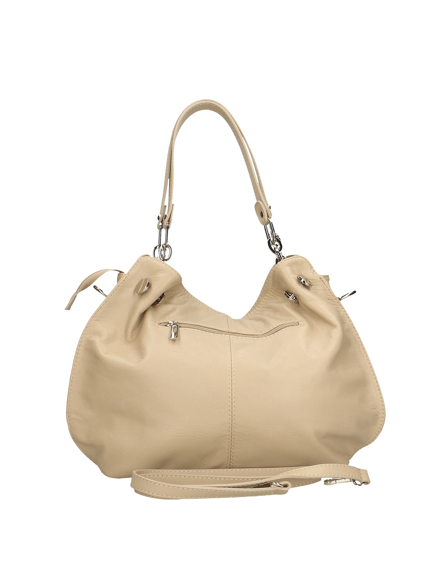 Ereba Borsa a mano da donna Made in Italy 100% pelle 3305-S03 BEIGE Gave Lux
