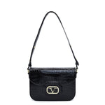 HERA Borsa a tracolla da donna Ecopelle VC-209-NERO 19V69 Italia