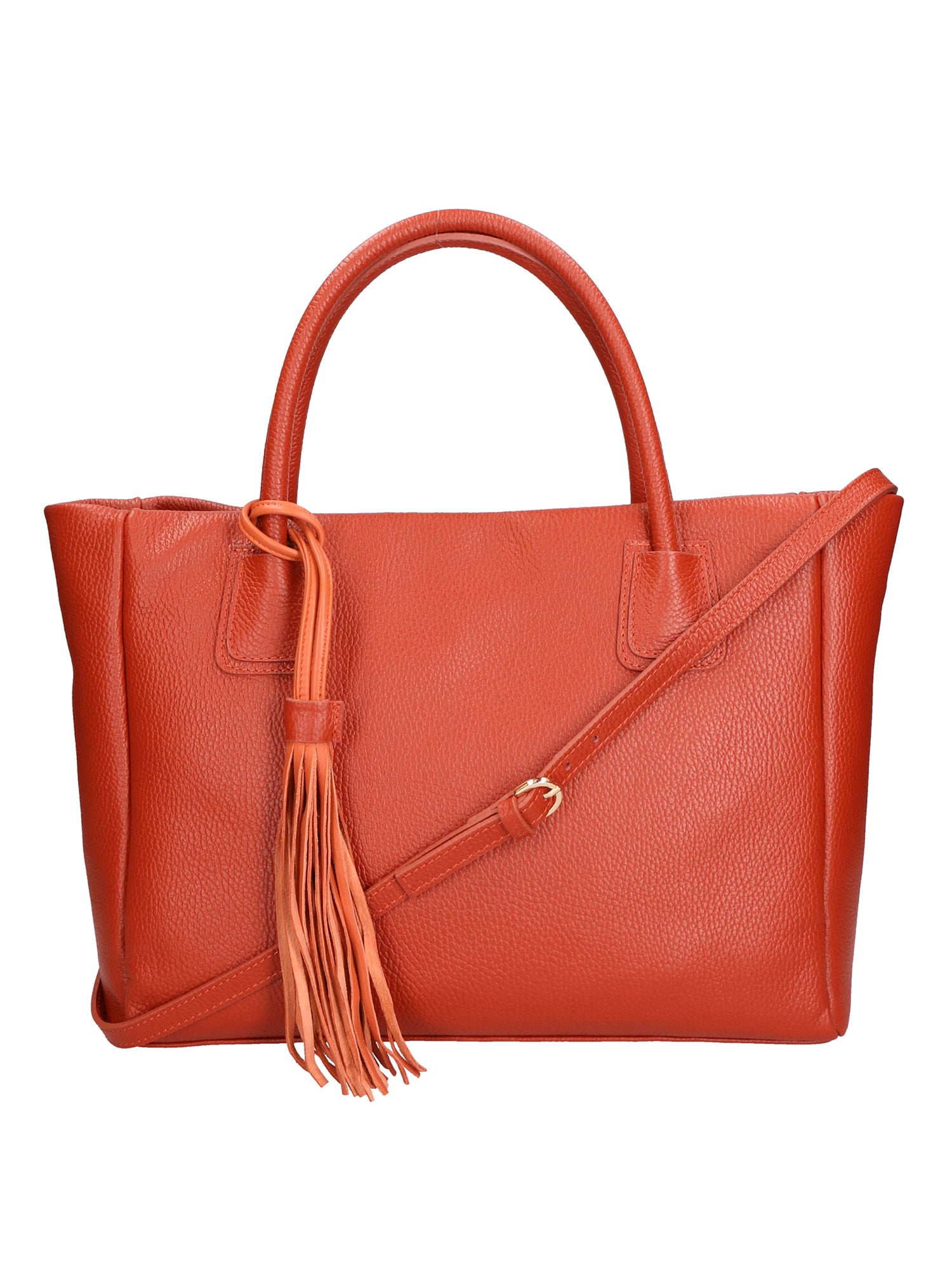 Rosalie Borsa a spalla da donna 100% pelle 06503-D61 MATTONE(HP) Gave Lux