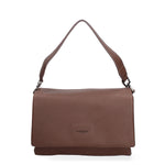 Borsa a spalla da donna Ecopelle vegana 637-1-COFFEE Diana&co