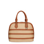 Borsa a mano da donna Ecopelle e poliestere DC1610-2-TAN Diana&co