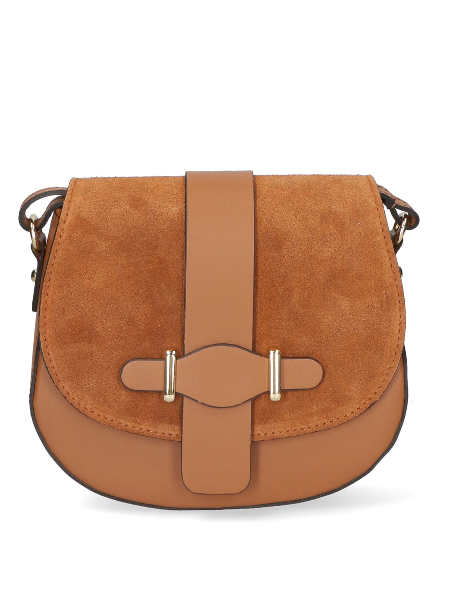 Carola Borsa a tracolla da donna Vera pelle 10036-L128 CUOIO Gave Lux