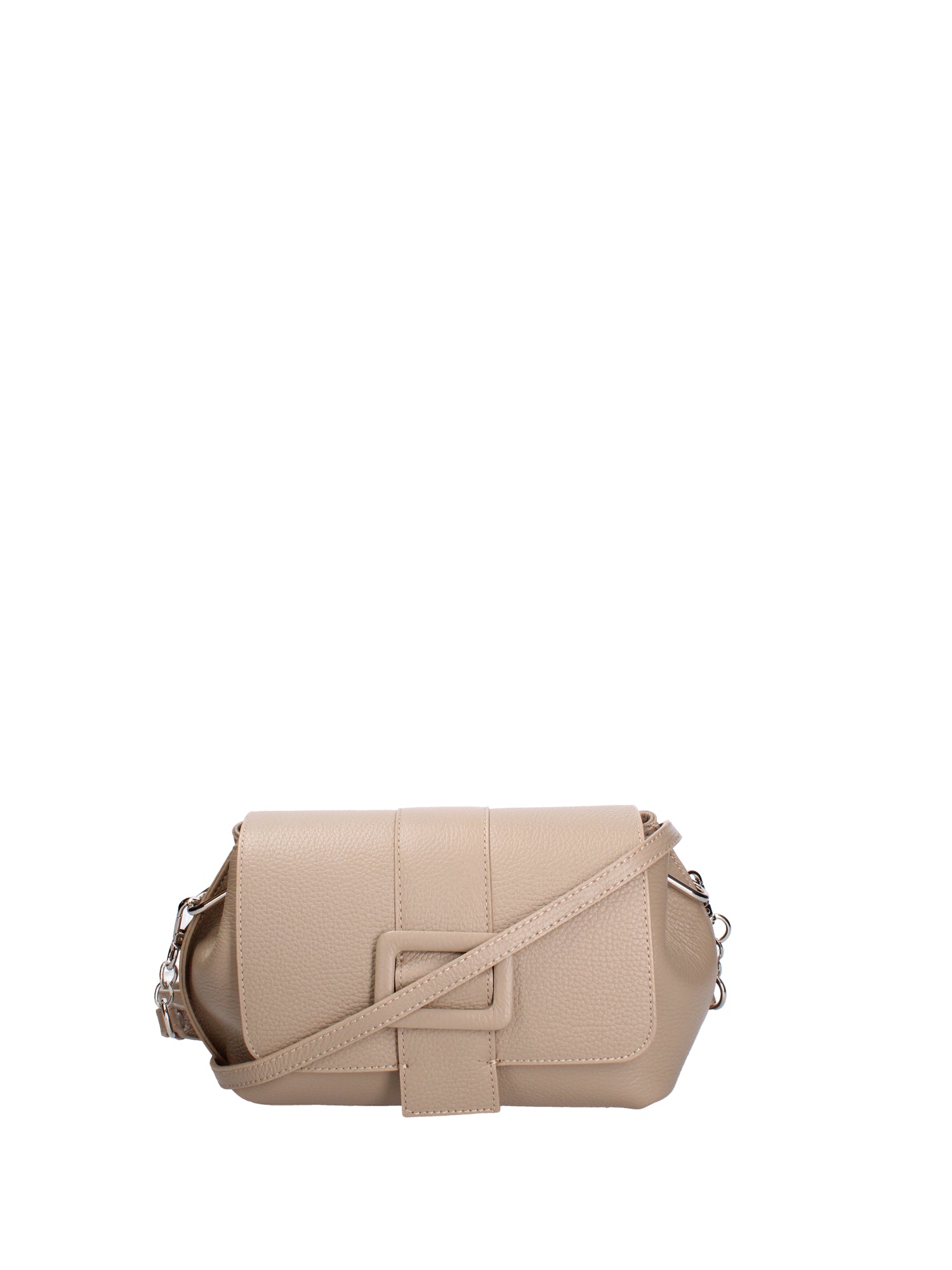 Borsa a tracolla da donna Vera pelle 07143-D05 CAPPUCCINO Roberta Rossi