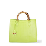 Borsa a spalla da donna Ecopelle vegana DC3333-3-LIME Diana&co