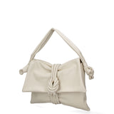 Borsa a spalla da donna Vera pelle 07172-S37 LATTE Viola Castellani