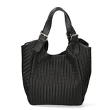 Elettra Borsa a mano da donna Vera pelle 80050-NERO Gave Lux