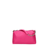 Borsa a spalla da donna Vera pelle 07141-D02 FUXIA Viola Castellani