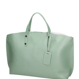 Lumena Borsa a mano da donna Vera pelle 2094-L896 MENTA Gave Lux
