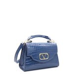 Cannes Borsa a mano da donna Ecopelle VC-208-BLU NAVY 19V69 Italia