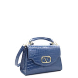 Cannes Borsa a mano da donna Ecopelle VC-208-BLU NAVY 19V69 Italia