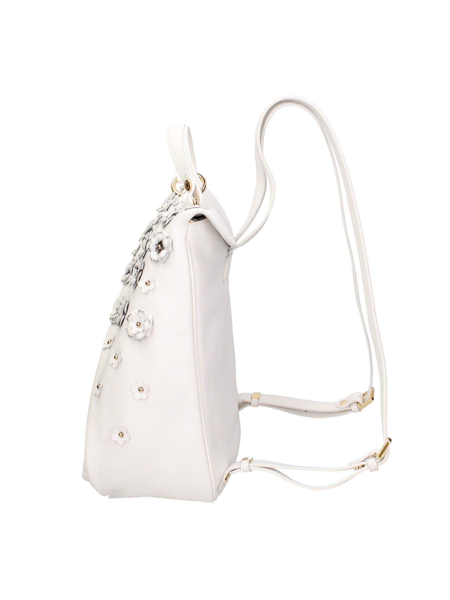 Zeffira Elite B17244-BIANCO Zaino da donna in vera pelle Braccialini