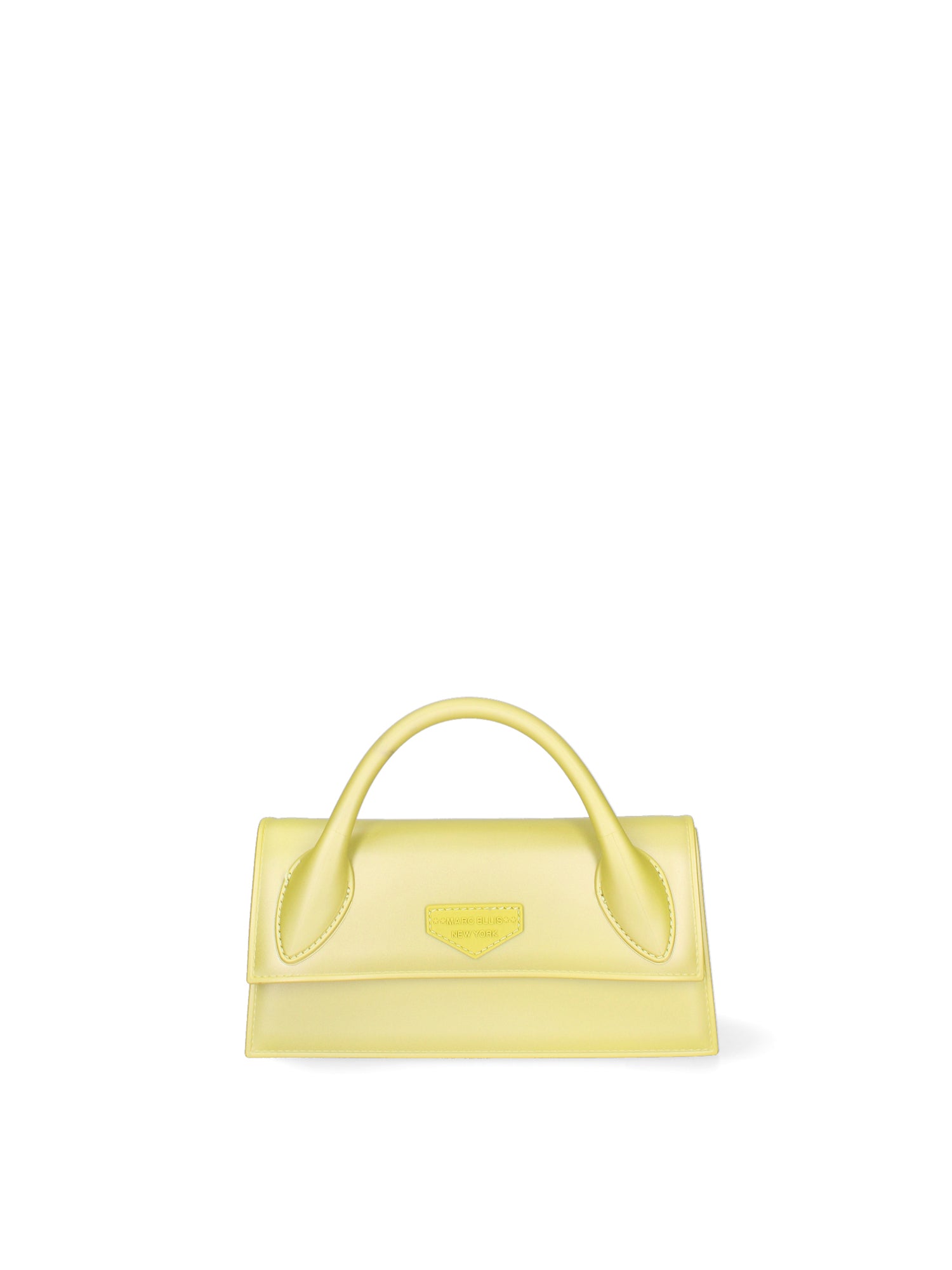 Borsa a mano da donna 100% Pvc FLAT-ARROW 24-PYRATE GREEN - LIGHT OTTONE Marc Ellis