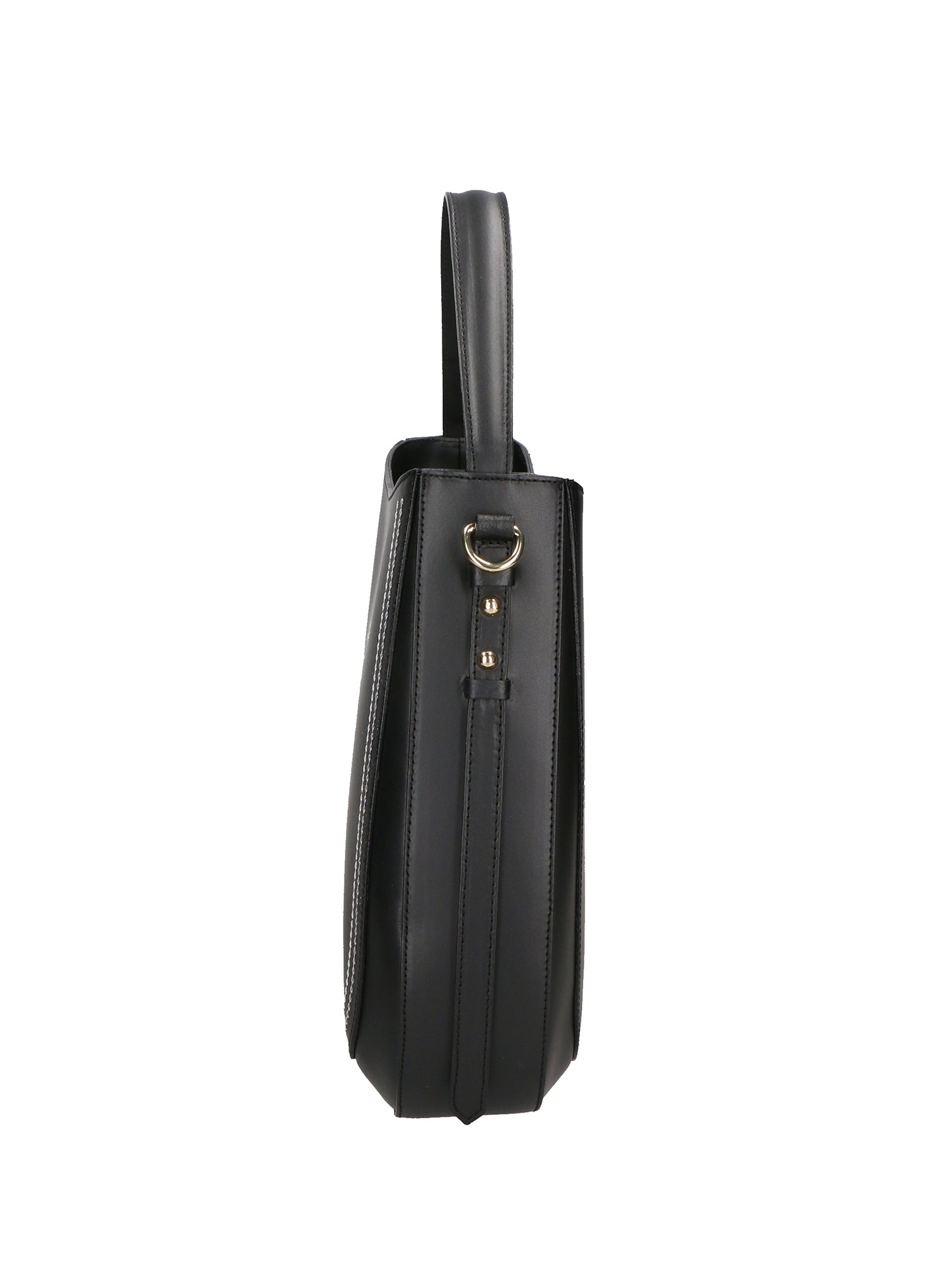 Gisella Borsa a mano da donna Vera pelle 05933-P218 NERO Gave Lux