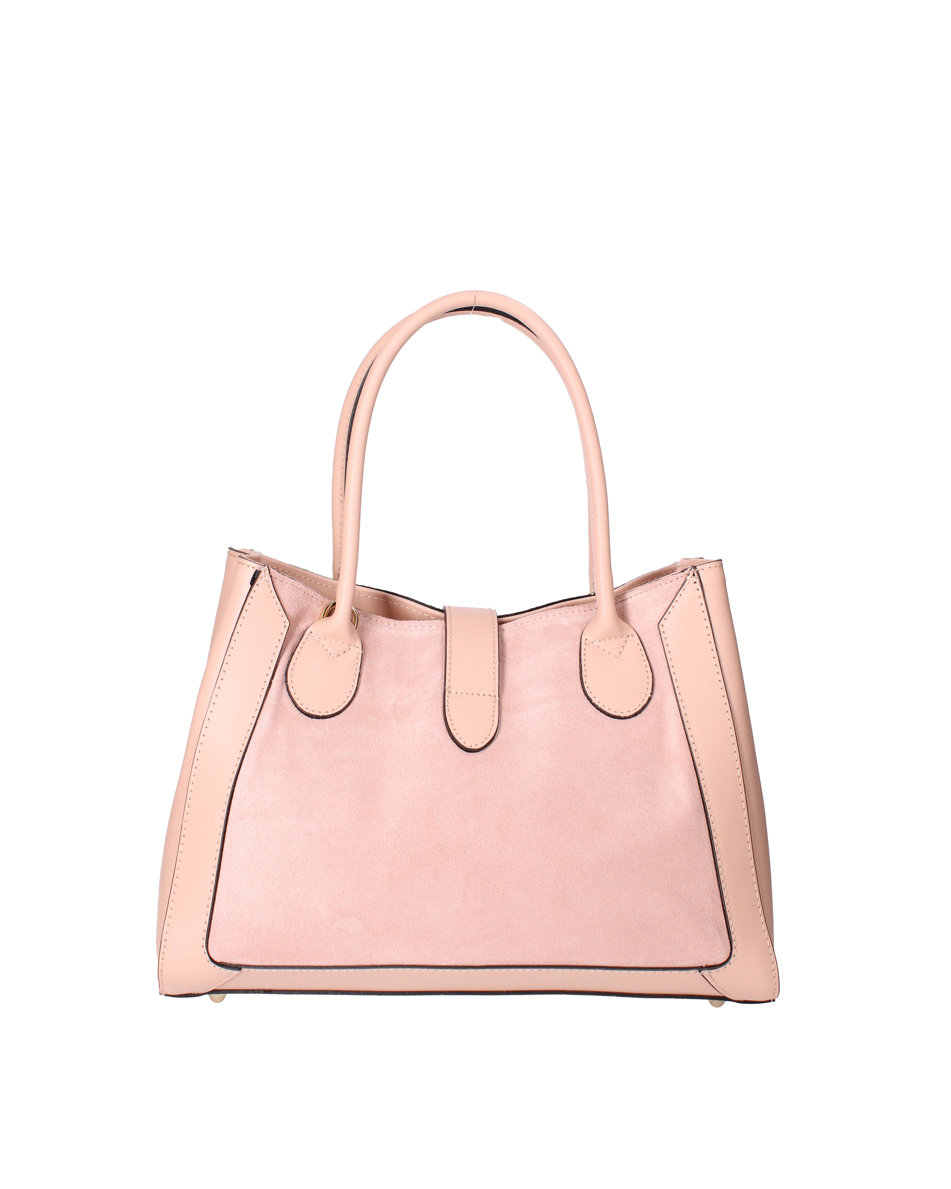 Jordana Borsa a mano da donna Vera pelle e suede 07150-L805 LILLA Viola Castellani