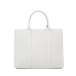 Borsa a mano da donna 100% pelle vegana PU 715-3PT-WHITE Diana&co