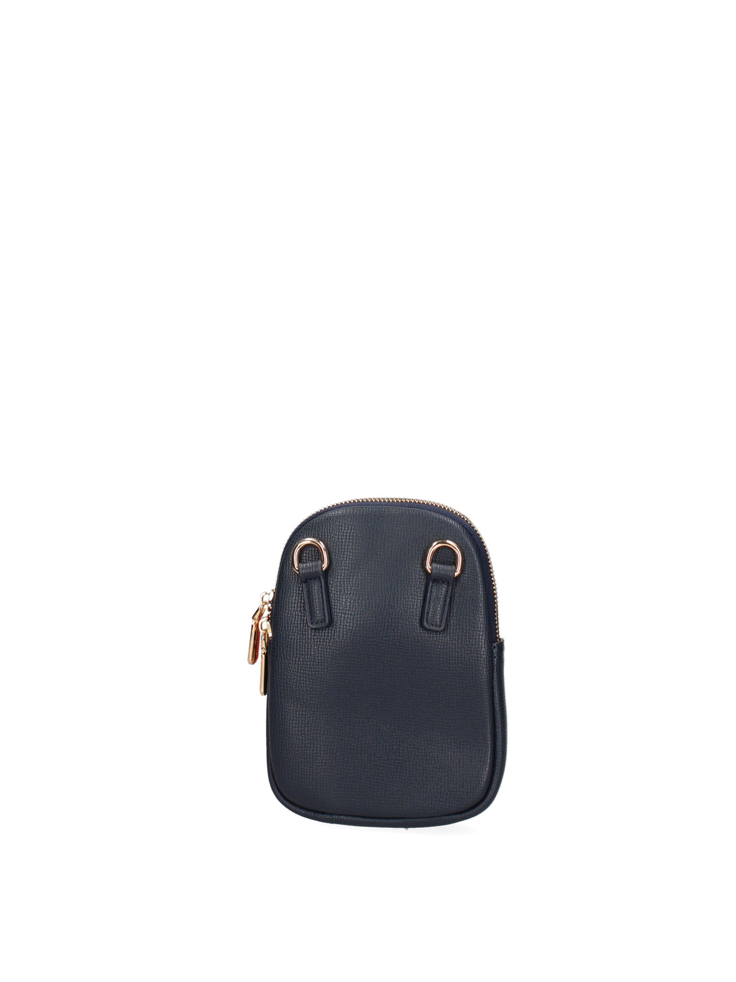 Borsa a tracolla donna Ecopelle e zip 601-1-NAVY BLUE Diana&co