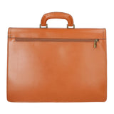 Cesare Borsa da lavoro uomo Vera pelle 7002-CUOIO Gave Lux