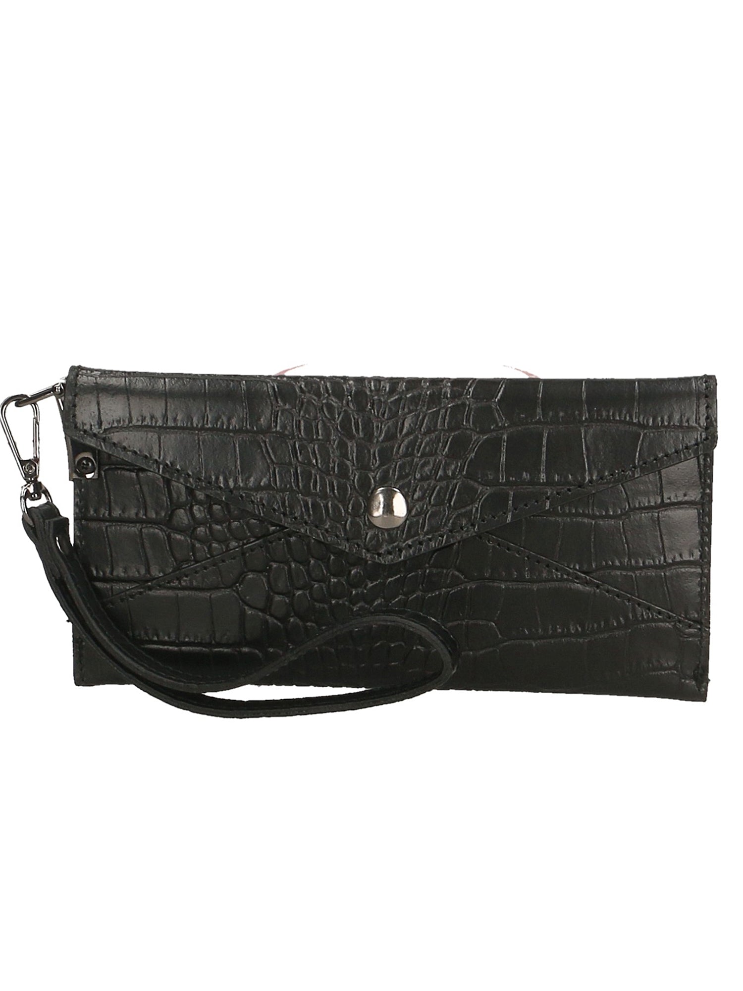 Noemy Borsetta portafoglio da donna Vera pelle 522015-NERO BLACK Gave Lux