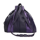 Nunzia Borsa a spalla da donna Vera pelle 576042-VIOLA PURPLE Gave Lux