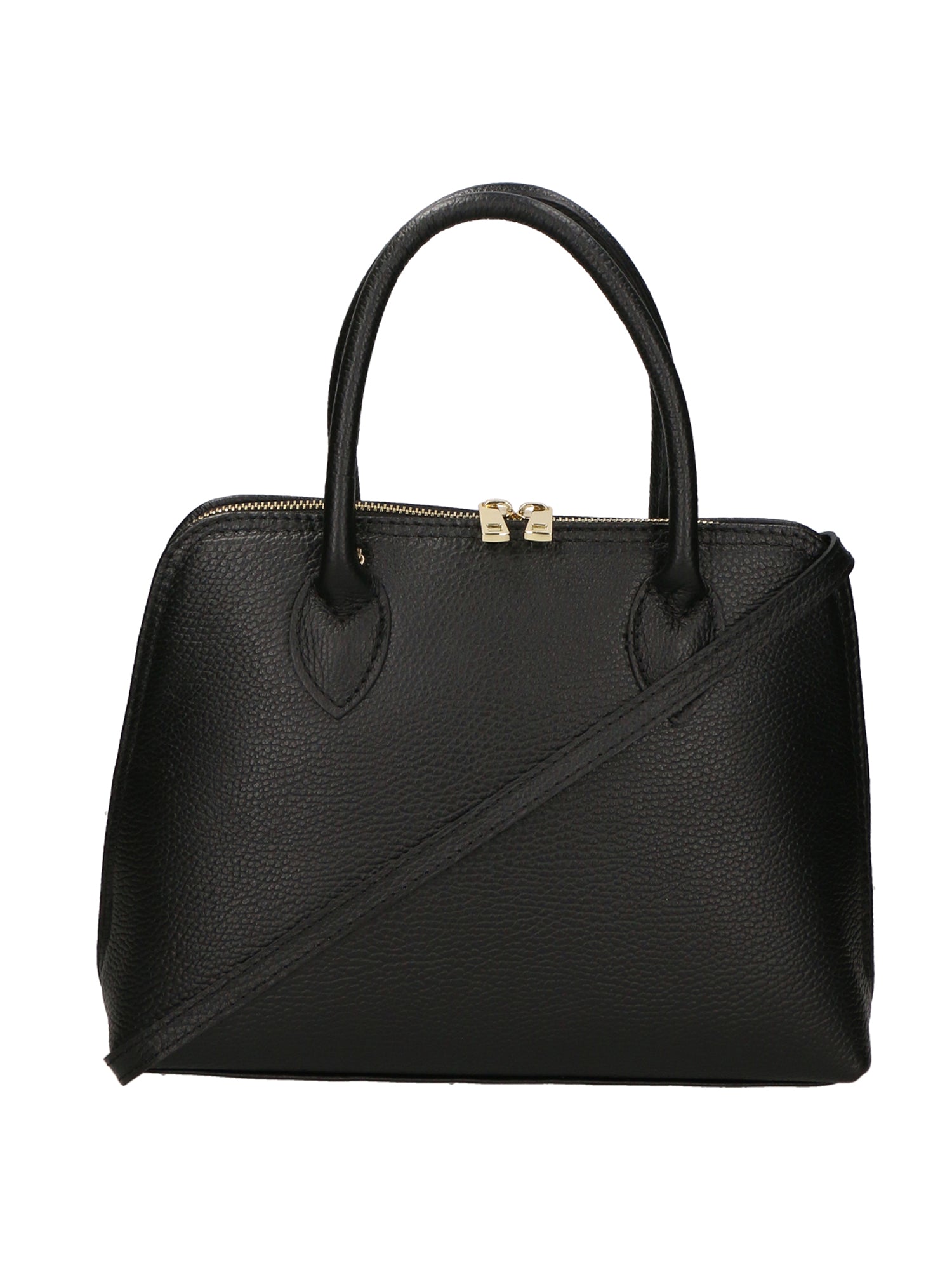 Kloe Borsa a mano da donna 100% pelle 3349-NERO Gave Lux