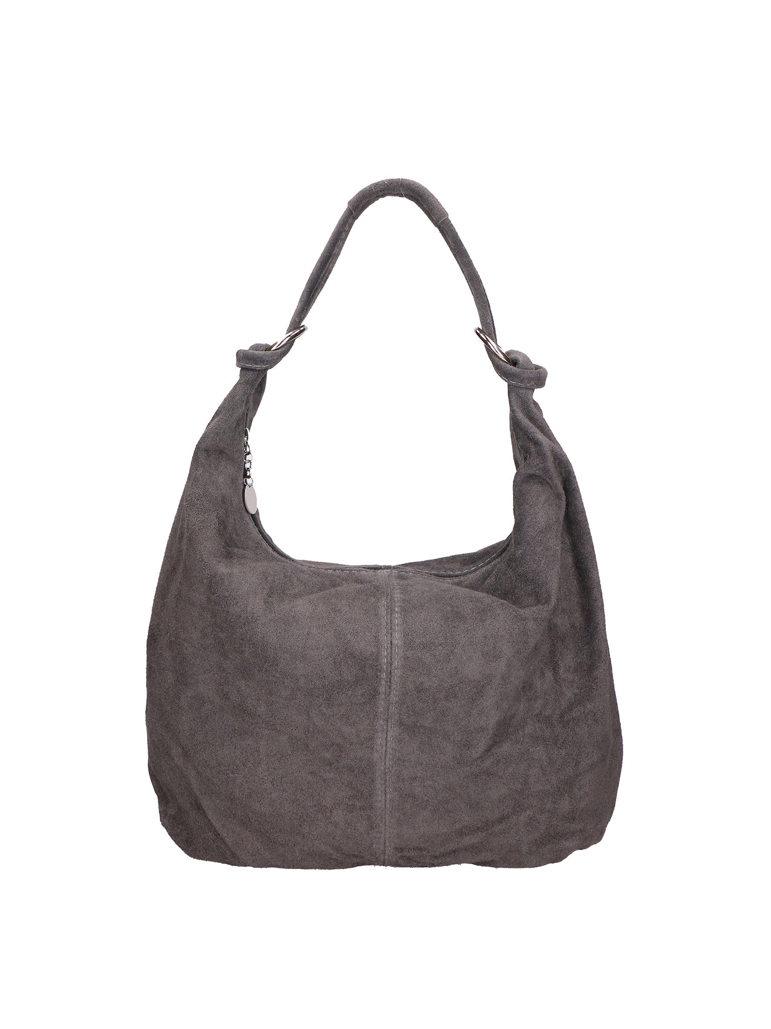 Valeria Borsa a spalla da donna Vera pelle 05280-042 GRIGIO SCURO Gave Lux