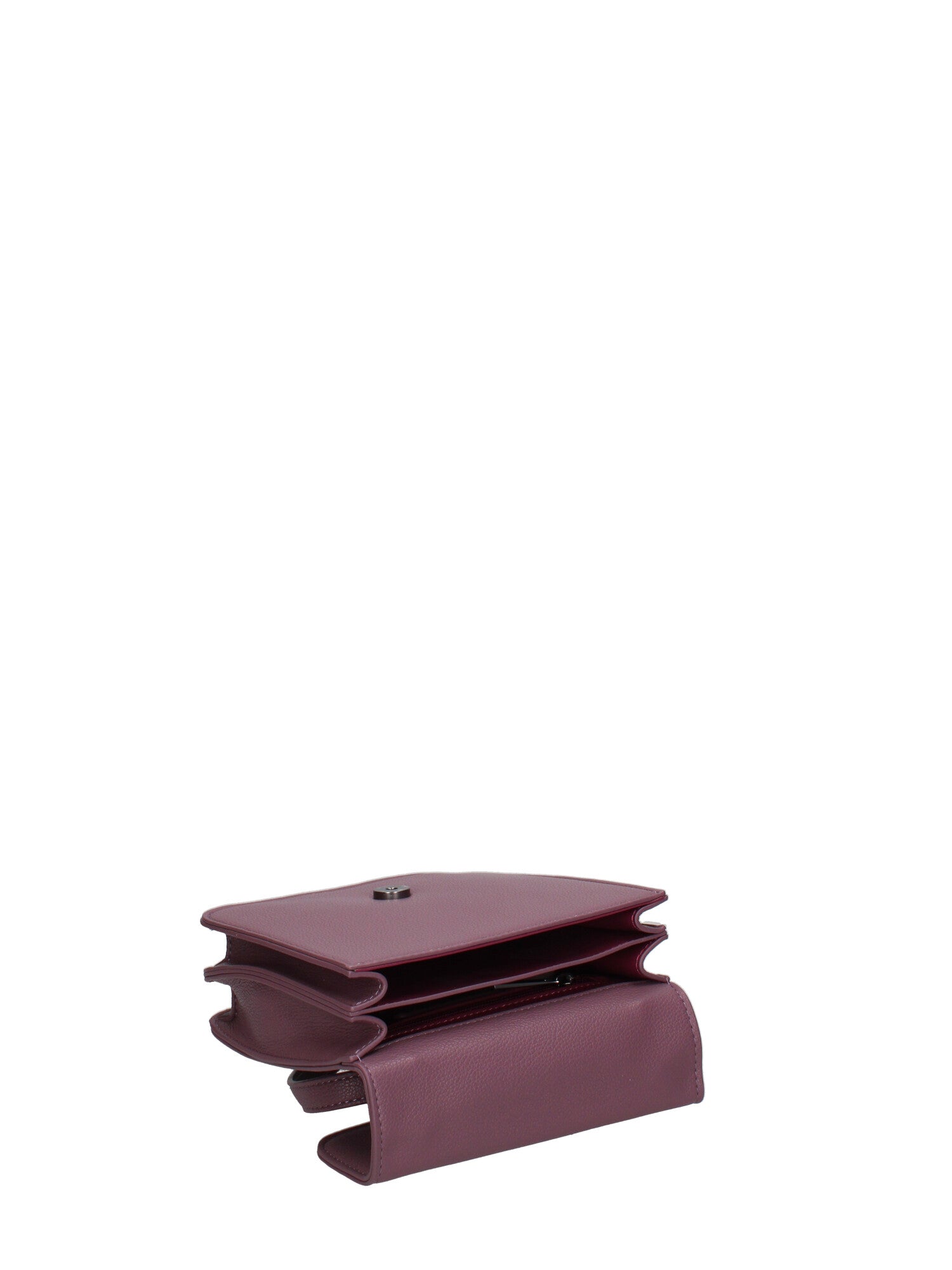Borsa a tracolla da donna 100% PVC WEITH-DARK MAUVE Marc Ellis