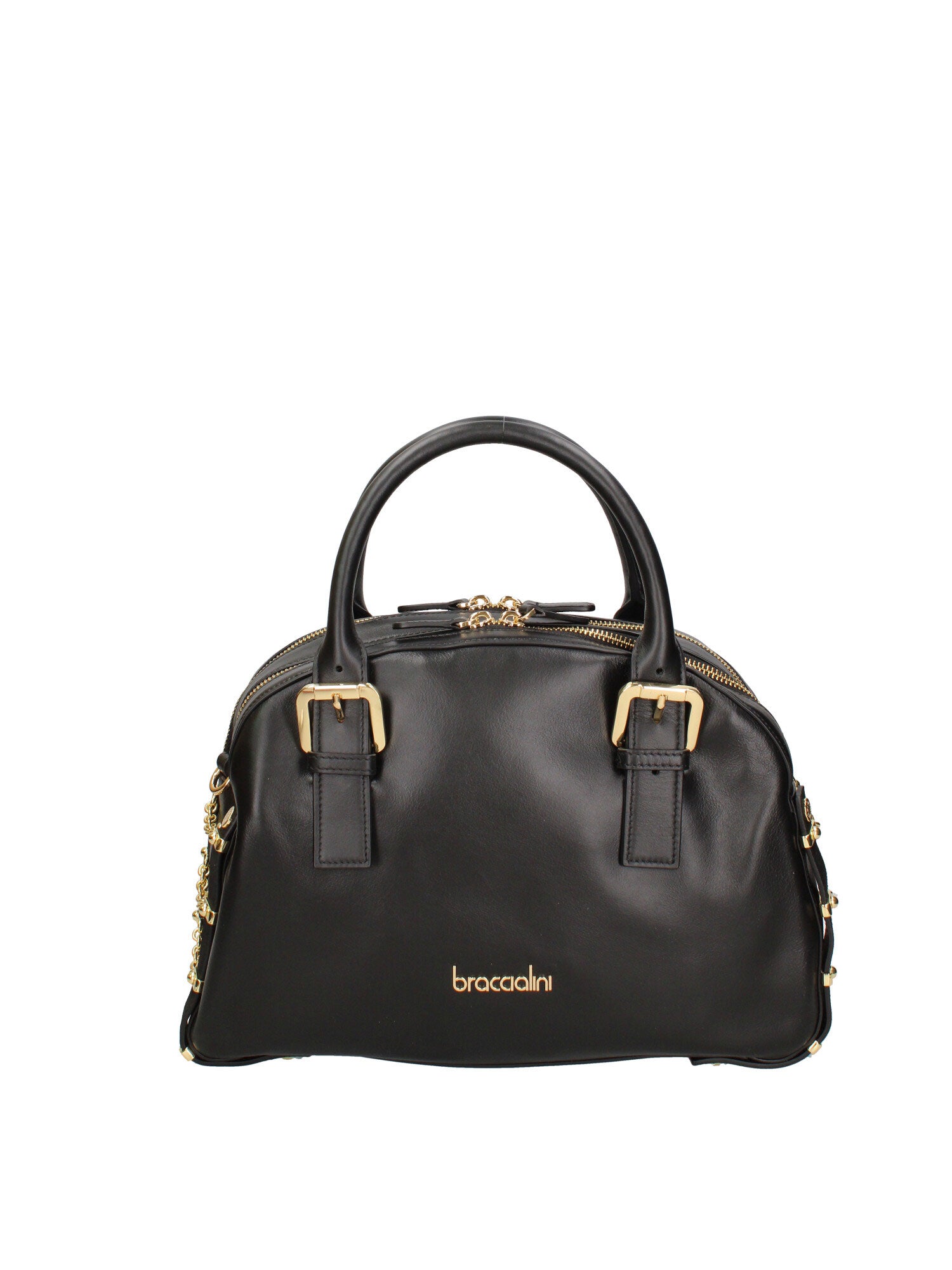 Auralia Elite Borsa a mano da donna 100% pelle B17220-NERO Braccialini