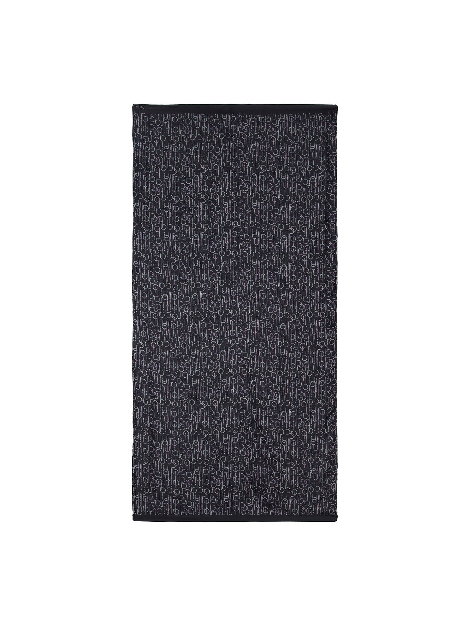 100% Poliestere Foulard da donna Seraphina Elite Casual BFR329-NERO Braccialini