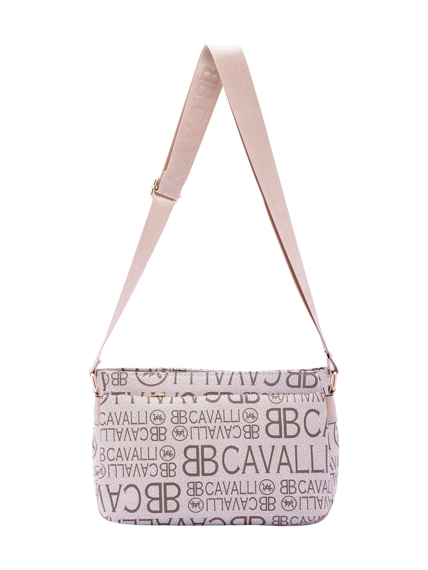 Borsa a tracolla da donna Ecopelle BC1438-ALBICOCCA B Cavalli