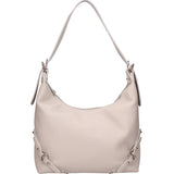 Fiorenza Lux Borsa a spalla da donna Vera pelle 07140-D86 GRIGIO PERLA Viola Castellani