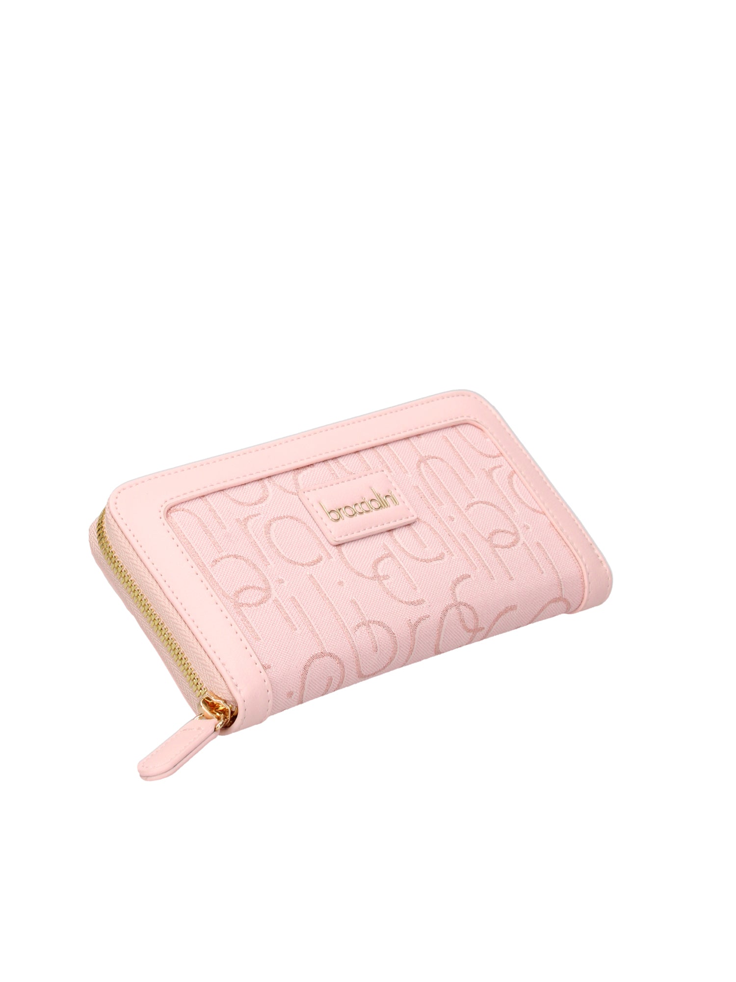 Eco-pelle B16410 126-ROSA Portafoglio donna Azelia Lux Braccialini