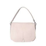 Sabina Borsa a spalla da donna Vera pelle 07139-D86 GRIGIO PERLA Viola Castellani