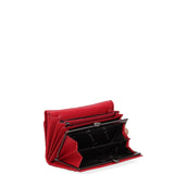 Portafoglio donna in vera pelle Casual 455-130-ROSSO Pierre Cardin