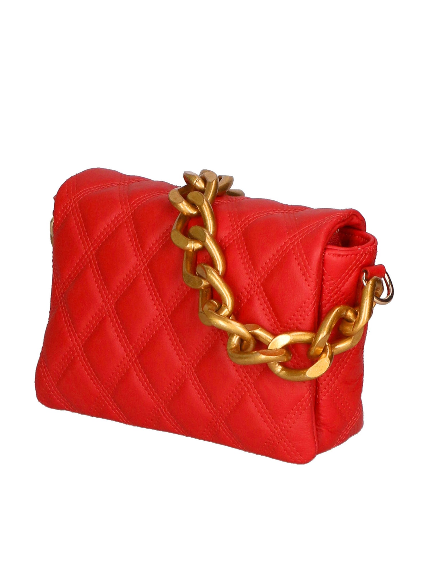 Adriana Borsa a mano da donna Vera pelle 04539-S58 ROSSO FUOCO Gave Lux