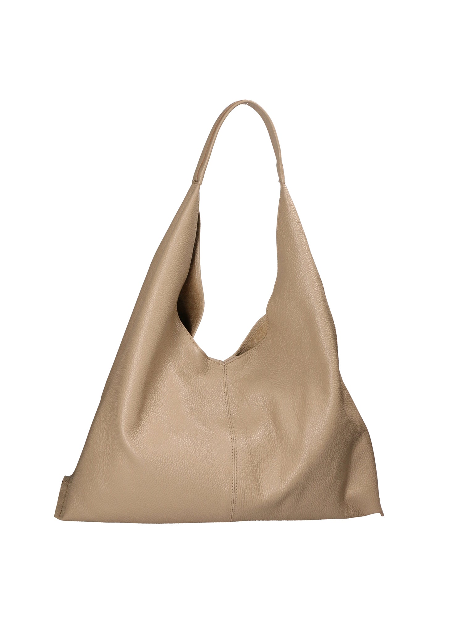 Ginger Borsa a spalla da donna Vera pelle 05788-D05 TAUPE Gave Lux