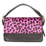 Aleide Borsa a mano da donna Vera pelle 04858-LEO P FUXIA Gave Lux