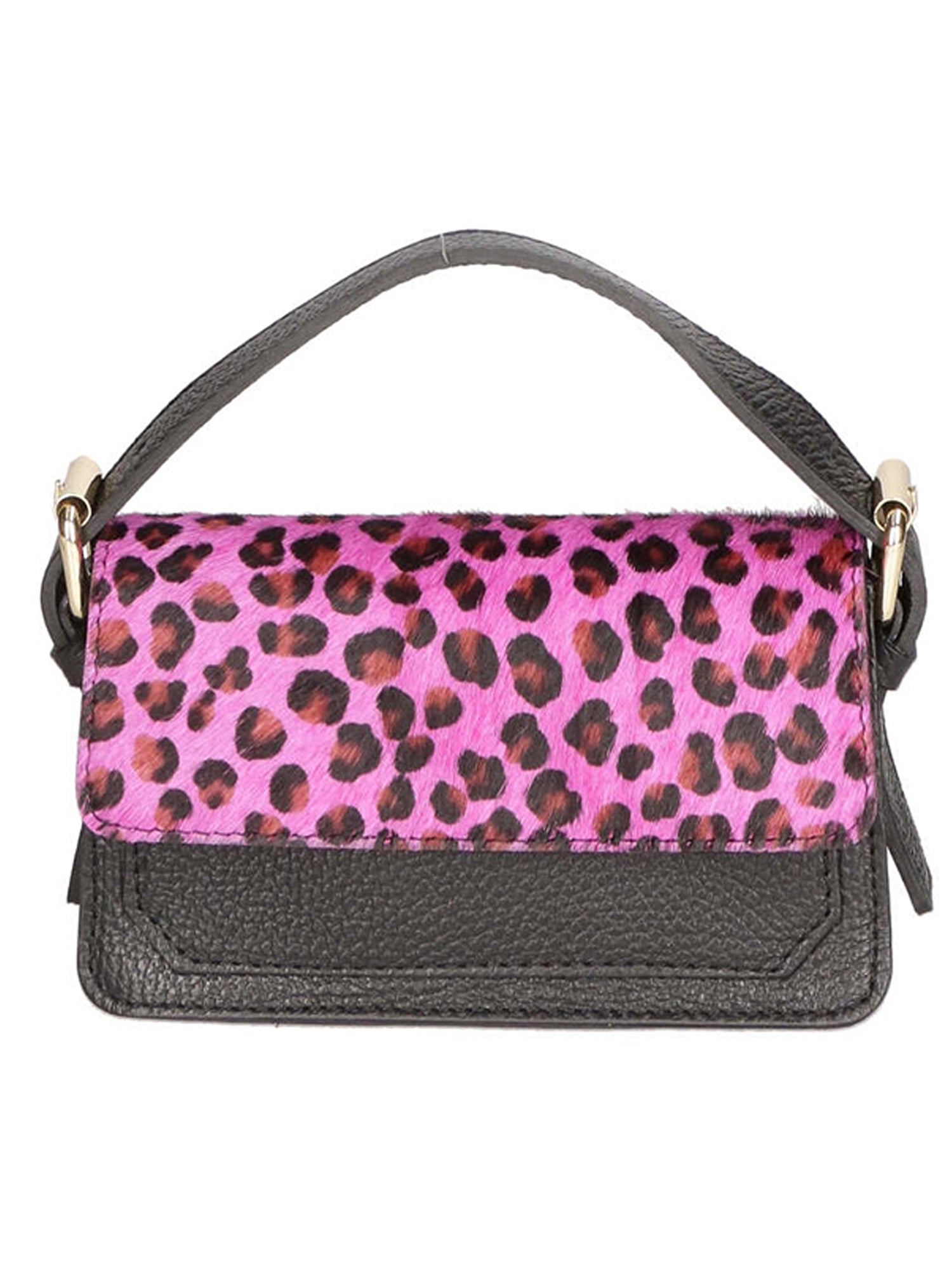 Aleide Borsa a mano da donna Vera pelle 04858-LEO P FUXIA Gave Lux