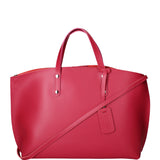 Lumena Borsa a mano da donna Vera pelle 2094-L117 FUXIA SCURO Gave Lux