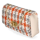 Aurélie Borsa a spalla da donna Cotone 05015-ARANCIONE Gave Lux