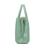 Borsa a mano da donna 100% pelle vegana PU 712-2PT-JADEGREEN Diana&co