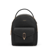 Zaino da donna in pelle vegana Casual 712-3PT-BLACK Diana&co