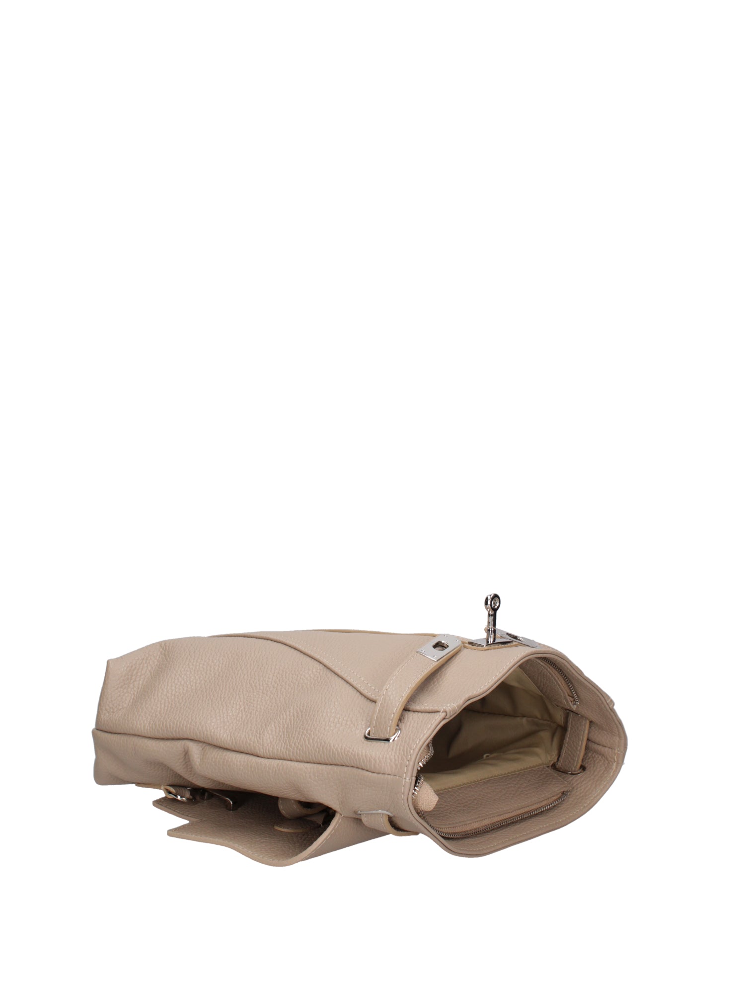 Borsa a mano da donna Vera pelle 07248-D05 CAPPUCCINO Roberta Rossi