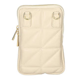 Anastasia Borsa a spalla da donna Vera pelle 05304-S37 LATTE Gave Lux