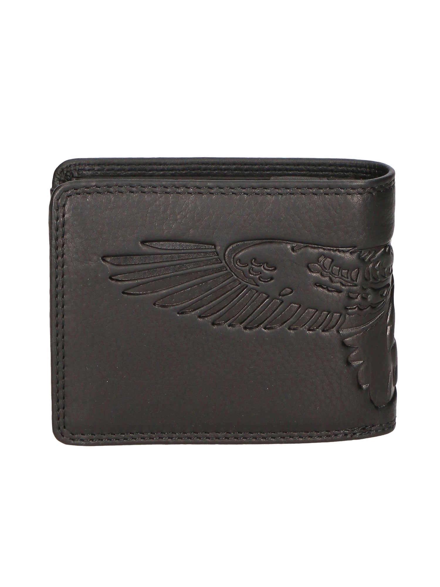 Portafoglio uomo in vera pelle RFID HILB-6404EAGLE-NERO Hill Burry