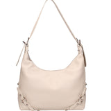 Fiorenza Lux Borsa a spalla da donna Vera pelle 07140-D37 LATTE Viola Castellani