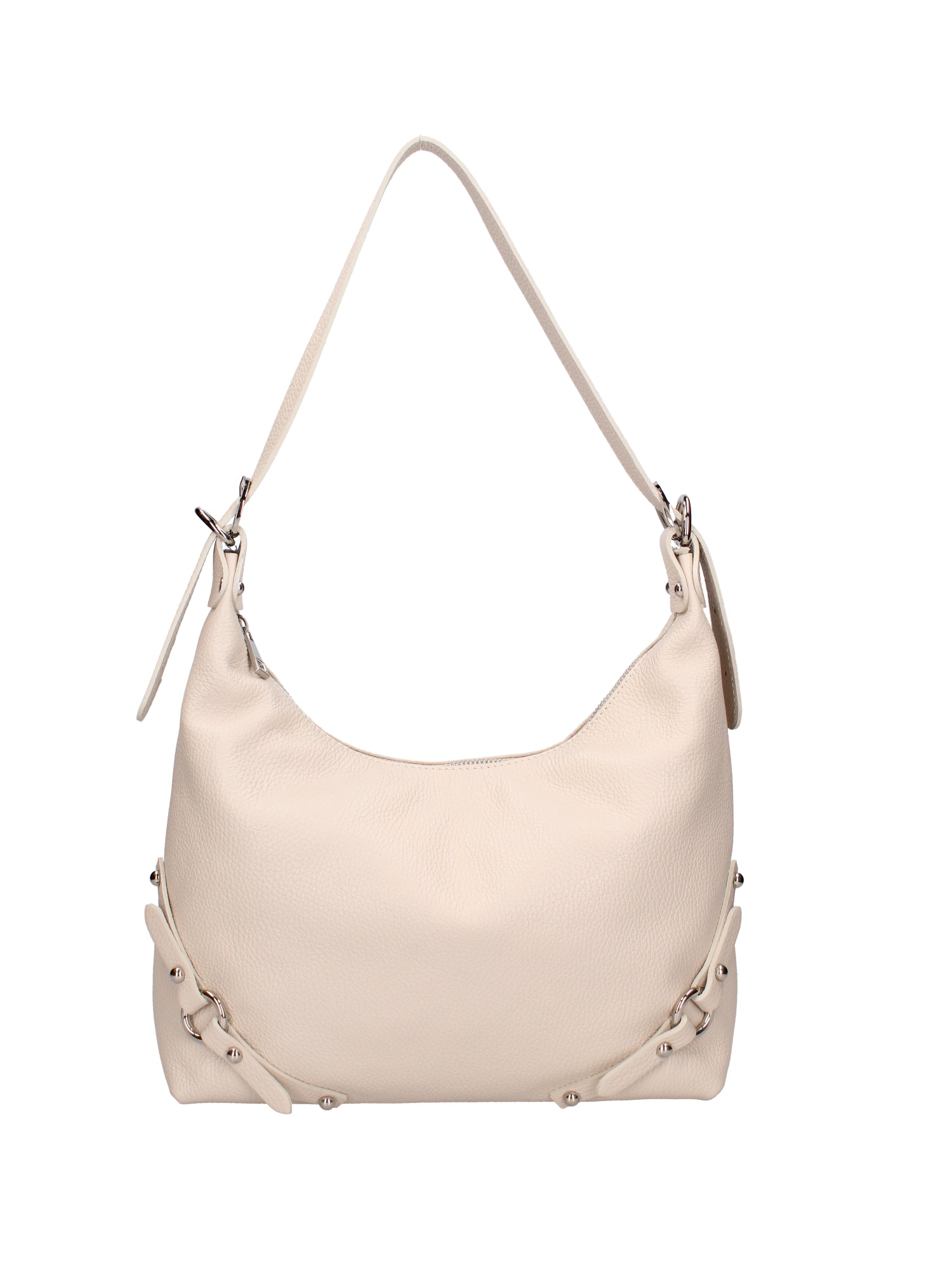 Fiorenza Lux Borsa a spalla da donna Vera pelle 07140-D37 LATTE Viola Castellani